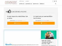 mooz.tv Webseite Vorschau