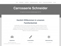 carrosserieschneider.ch Webseite Vorschau