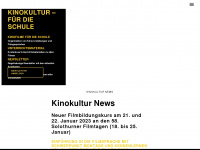 kinokultur.ch Webseite Vorschau