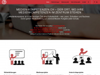 medien-kompetenzen.ch Webseite Vorschau