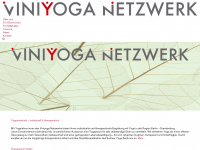 viniyoga-netzwerk.de Webseite Vorschau