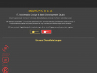 memnonic.at Webseite Vorschau