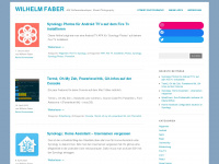 wilhelm-faber.de Webseite Vorschau