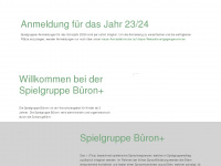 spielgruppe-bueron.ch Webseite Vorschau