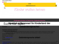dgs-kidsbuchwelt.de Webseite Vorschau