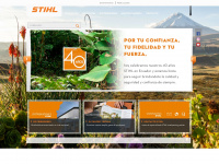 stihl-inmeq.com.ec Webseite Vorschau