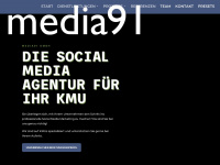 media91.ch Webseite Vorschau