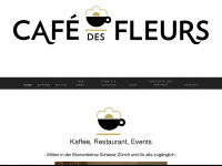 cafedesfleurs.ch Webseite Vorschau