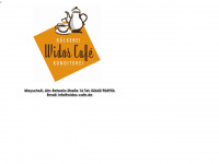 widos-cafe.de Webseite Vorschau