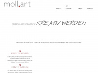 moll-art.com Webseite Vorschau