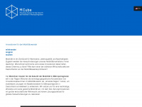 mcube-cluster.de Webseite Vorschau