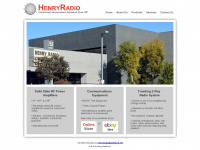 henryradio.com Webseite Vorschau