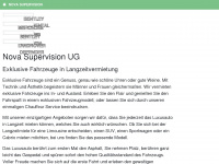 nova-supervision.com Webseite Vorschau