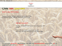 chris-tian.de Webseite Vorschau
