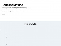 podcast-mexico.mx Webseite Vorschau