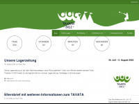 tavata.ch Webseite Vorschau