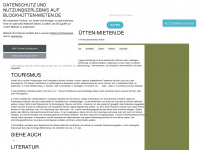 blockhütten-mieten.de Webseite Vorschau
