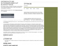 blockhütten.de Webseite Vorschau