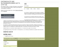 d-stift.de Webseite Vorschau
