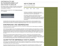 deutsche-flüsse.de Webseite Vorschau