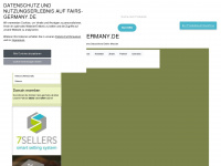 fairs-germany.de Webseite Vorschau