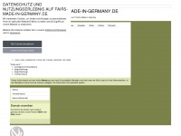 fairs-made-in-germany.de Webseite Vorschau