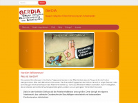 gerdia-projekt.de Webseite Vorschau