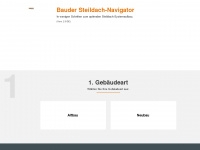 steildach-navigator.de Webseite Vorschau