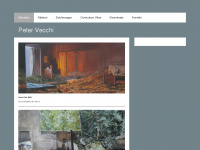 peter-vecchi.com Webseite Vorschau