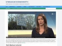 gymnasium-nonnenwerth.de Webseite Vorschau