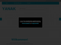 yanak-gebaeudetechnik.de Webseite Vorschau