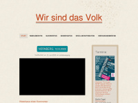 volksbewegung.wordpress.com Webseite Vorschau