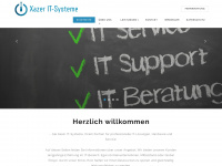 xazer-it.de Webseite Vorschau