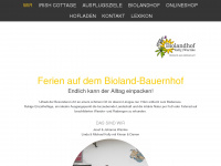biolandhof-urlaub-linzgau.de Webseite Vorschau
