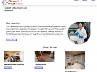 cleanstitut.de Webseite Vorschau