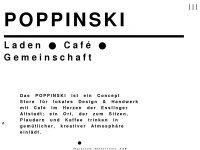 poppinski.de Webseite Vorschau