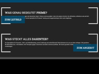 prime-gym.ch Webseite Vorschau