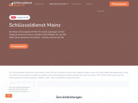 schluesseldienstmainz24.de Webseite Vorschau