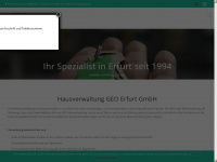 hausverwaltung-geo.de Webseite Vorschau
