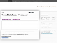 thomaskirche-oberzwehren.de Webseite Vorschau