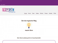 epm-paedagogik.ch Webseite Vorschau