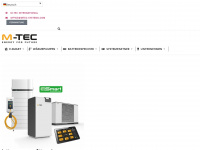 mtec-systems.com Webseite Vorschau