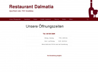 dalmatia-ried.de Webseite Vorschau