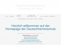 deutschherrenschule.jimdo.com Webseite Vorschau