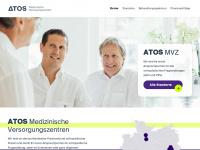 atos-mvz.de Webseite Vorschau