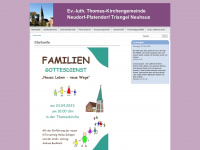 thomaskirche-sassenburg.de Webseite Vorschau