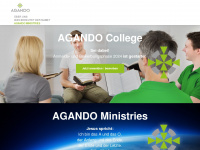 agando.org Webseite Vorschau