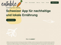 eatable.ch Webseite Vorschau