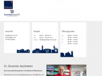 apotheke-im-lcc.de Webseite Vorschau