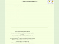 ferienhaus-ballmann.de Webseite Vorschau